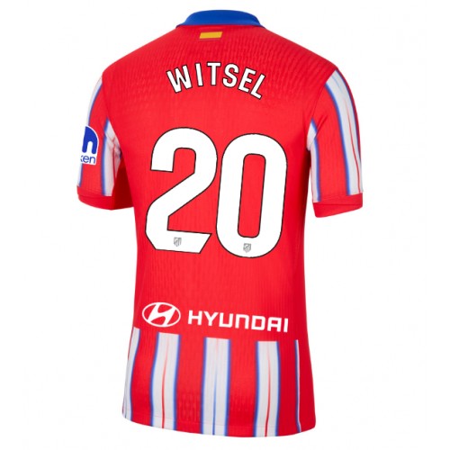 Fotbalové Dres Atletico Madrid Axel Witsel #20 Domácí 2024-25 Krátký Rukáv